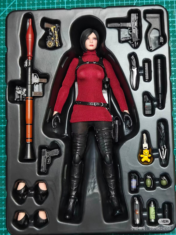 BROTOYS Ada Wong, Actionfigur, 6 Zoll, Komplettset, Modellspielzeug - Bild 5