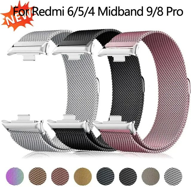 CAOWTAN Uhrenarmband Edelstahl, Silber, Unisex - Bild 1