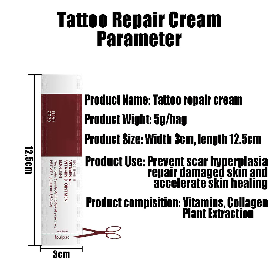 Fougera A & D Tattoo Nachsorge Creme, Unisex - Bild 2