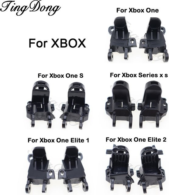 TingDong RT LT Trigger-Taste Halterung für Xbox One, Xbox Series S/X und Elite Controller 1/2 in Schwarz - Bild 1