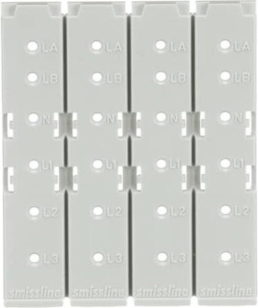 ABB ZLS100 Sammelschienenabdeckung in Weiß (2CCF002762R0001) - Bild 1