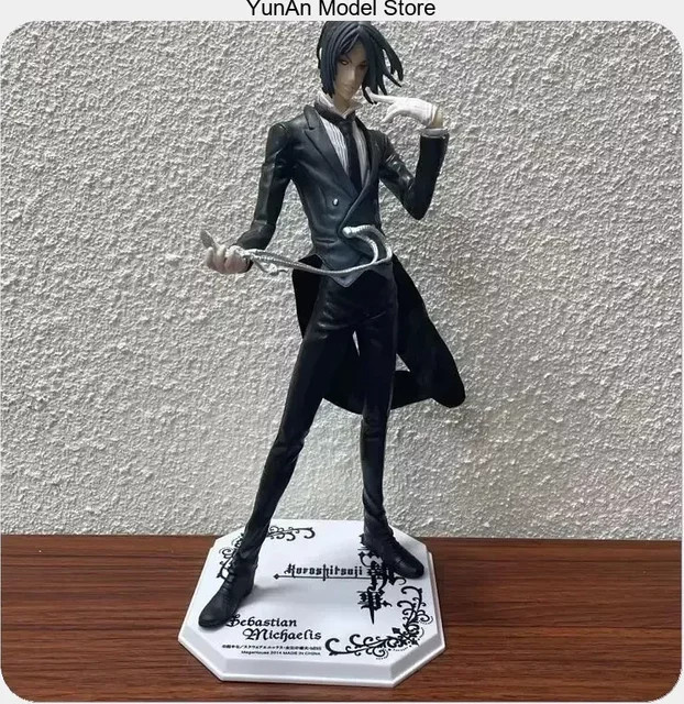 Bandai Black Butler Sebastian Michaelis, Anime PVC-Figur Statue, 22cm - Bild 1