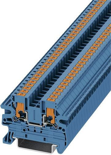 Phoenix Contact 1078962 Durchgangsklemme 5,2 mm Push-In-Klemme Blau 50 Stück - Bild 1