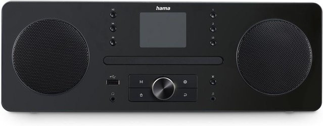 Hama Digitalradio DR1560CBT in Schwarz mit DAB+, FM, CD-Player und Bluetooth - Bild 1