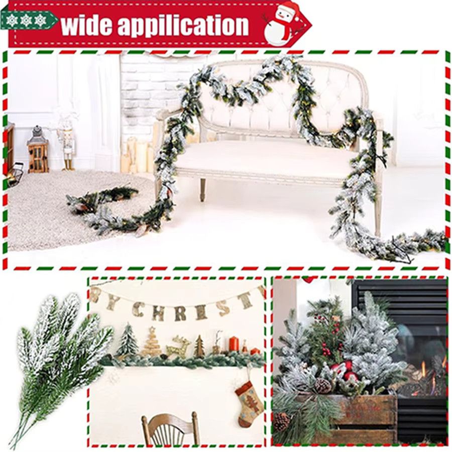 ZQCY Künstliche Kiefer Pflanzen in Grün für Tischdekoration, Garten, Hochzeit oder Weihnachten, 4 oder 8 Stück - Bild 5