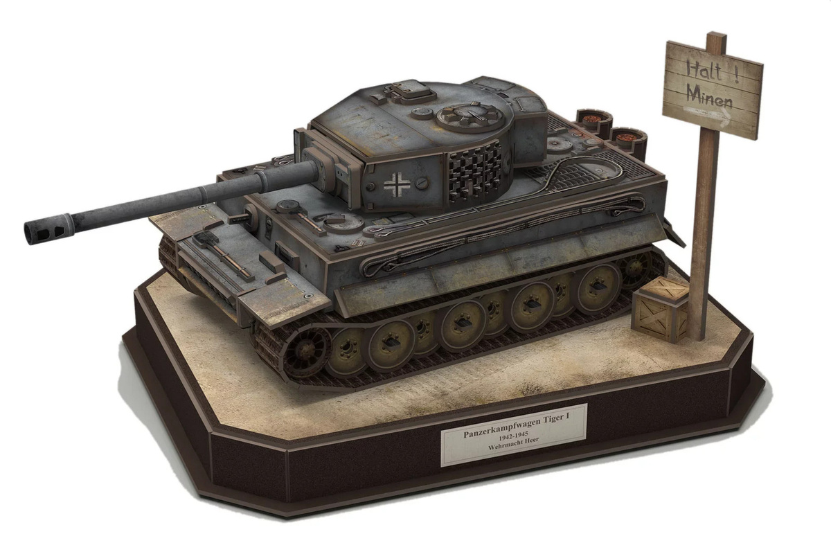 Revell German tank "Tiger I", Fahrzeug, ab 10 Jahren - Bild 3