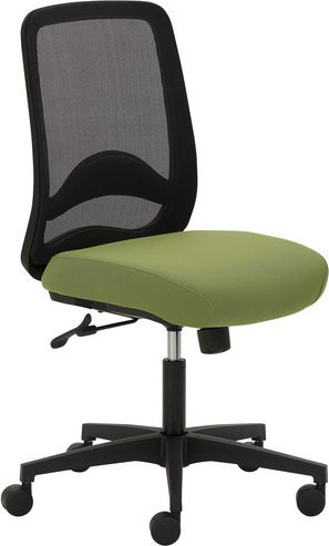 Mayer Sitzmöbel Drehstuhl 2218 in Grün mit Rollen, B/H: 62 x 109 cm - Bild 1