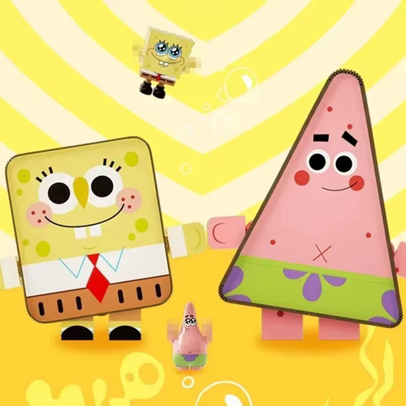 AREA-X 25th Anniversary Limited SpongeBob Schwammkopf und Patrick Star Bausteine Figuren Set aus Kunststoff in Mehrfarbig - Bild 4