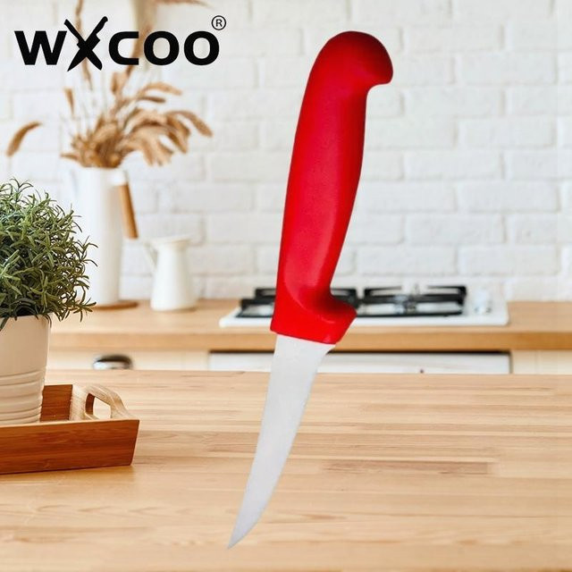 WXCOO Edelstahl-Hautmesser in Silber als vielseitiges Fleisch- und Ausbeinmesser für die Küche - Bild 1