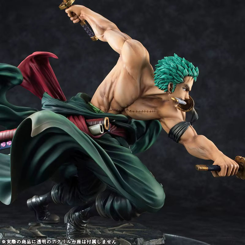 Bandai Roronoa Zoro Anime Figur Sa-maximum Manga Statue, mehrfarbig, Höhe: 18 cm - Bild 2