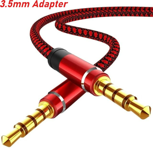 3,5 mm Klinke Stecker auf Stecker HiFi-Audiokabel Aux-Verlängerungskabel für Samsung, Xiaomi und Auto, Länge: 1,5 m - Bild 1
