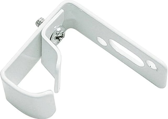 Gardinia Wandträger Set aus Metall in Weiß, 2er Pack - Bild 1