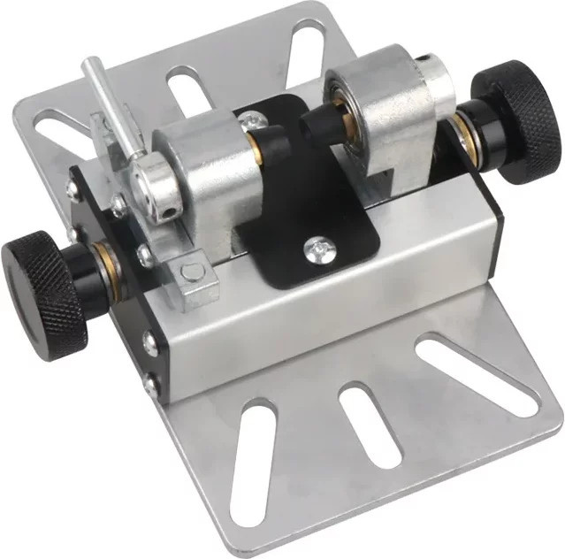 Multifunktionaler Perlenbohrer-Halter für Bienenwachs- und Jade-Perlen in Silber, Durchmesser: 6-35 mm - Bild 1