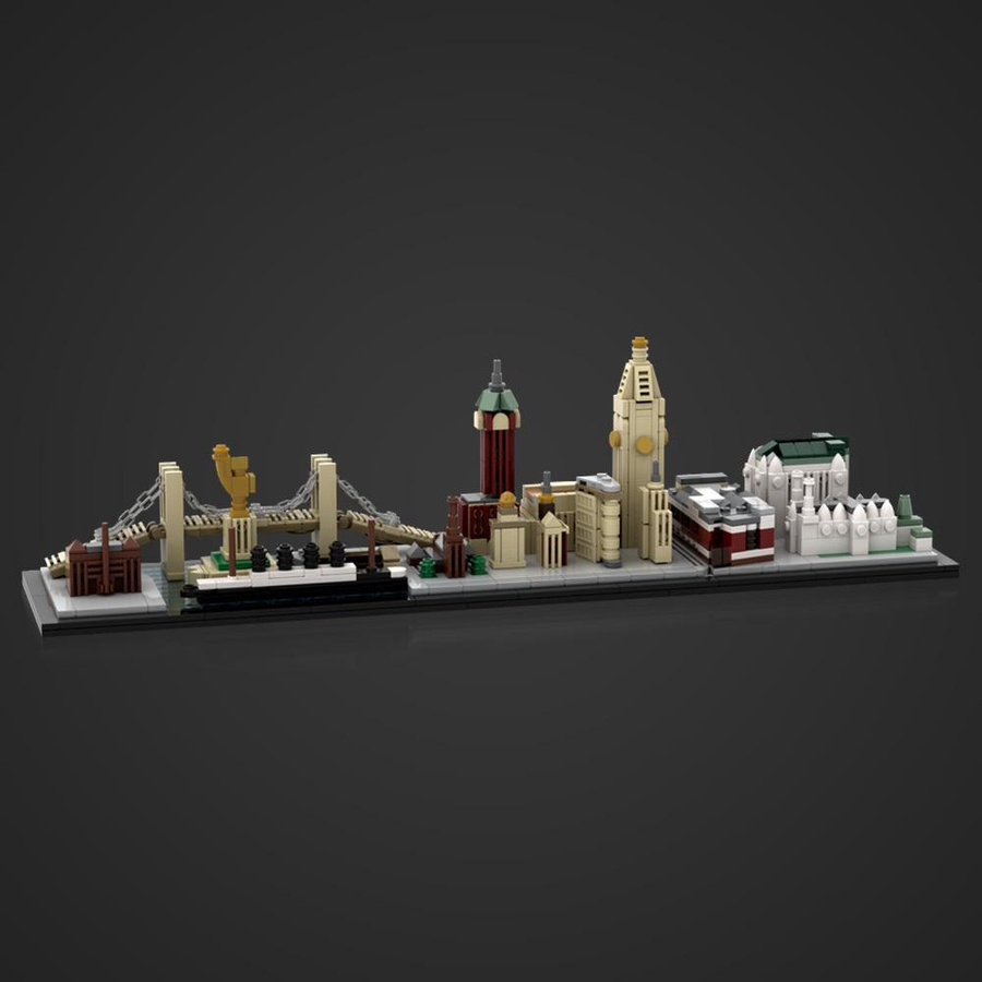 Gobricks New Yorker Skyline Steine ab 14 Jahren - Bild 3