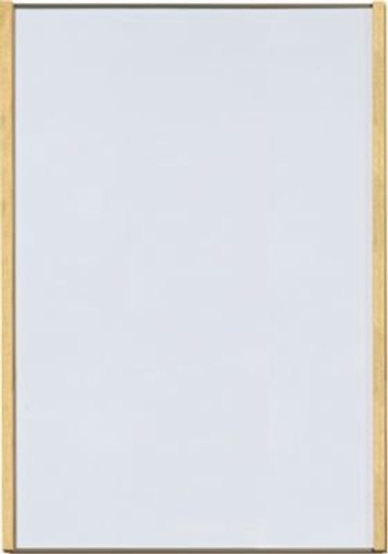 moedel Wandschild LMH DIN A3 Hochformat mit Holz- und Aluminiumrahmen in Bronze/Ahorn, B: 30,85 cm, H: 42,25 cm - Bild 1