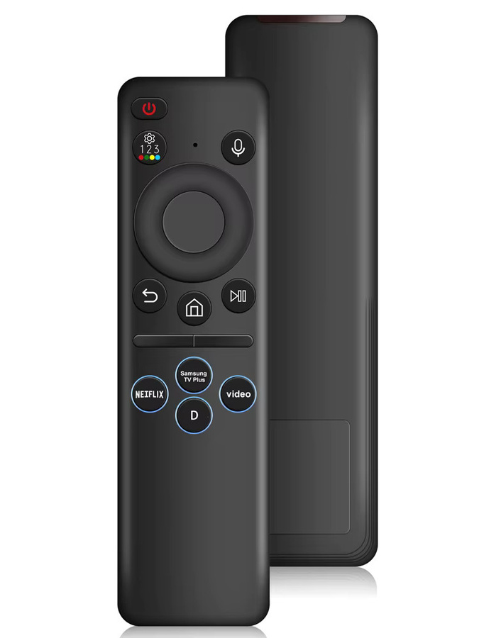 Wiederaufladbare Sprachfernbedienung für Samsung Smart TV NEO QLED in Schwarz mit USB-C Anschluss - Bild 6
