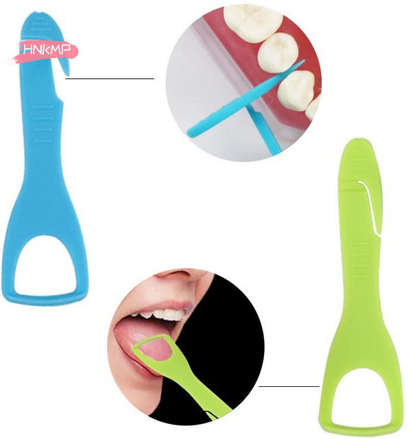 HNKMP Tragbares Zahnpflege-Set mit Zahnbürste, Interdentalbürste, Zungenschaber und Aufbewahrungsbox - Bild 1