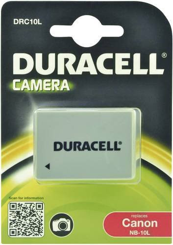 Duracell NB-10L Kamera-Akku Li-Ion 7.4 V 820 mAh in Schwarz - Bild 1