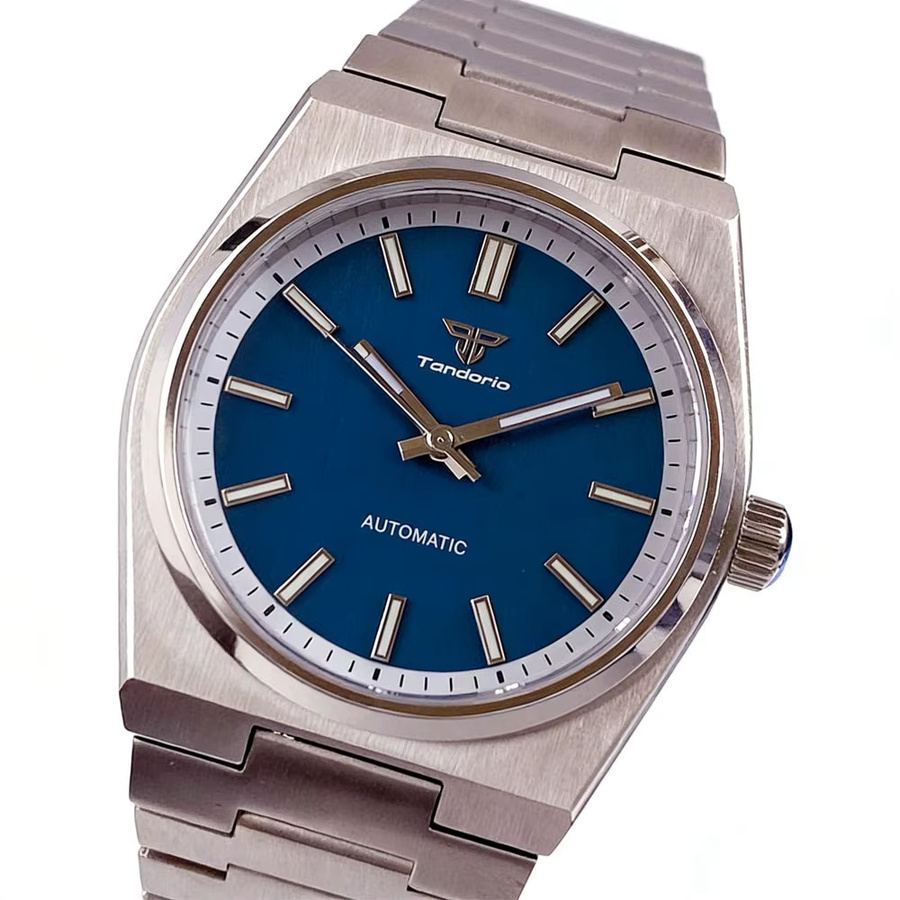 Tandorio Armbanduhr, Automatik, Edelstahl, Saphirglas, 40 mm, Herren - Bild 2