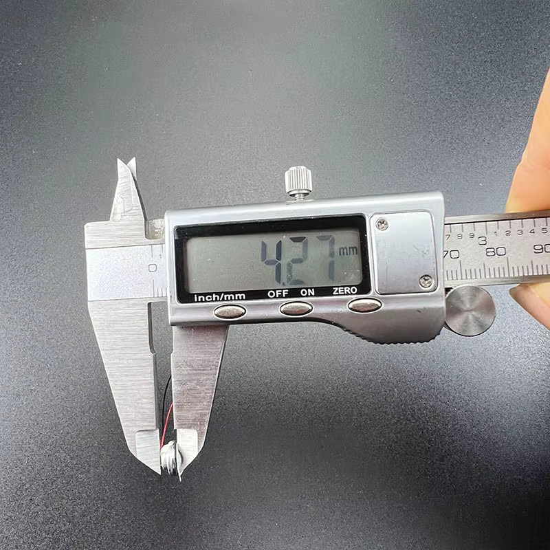 JCD 32R Runde 8mm Kopfhörer-Lautsprecher Subwoofer TWS Treiber-Einheit in Silber für DIY-Reparaturen - Bild 2
