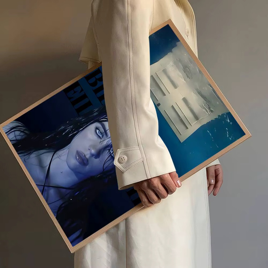 Potdemiel Anime-Poster Hit Me Hard And Soft B-BillyS Wanddekoration aus weißem Kraftpapier ohne Rahmen - Bild 3
