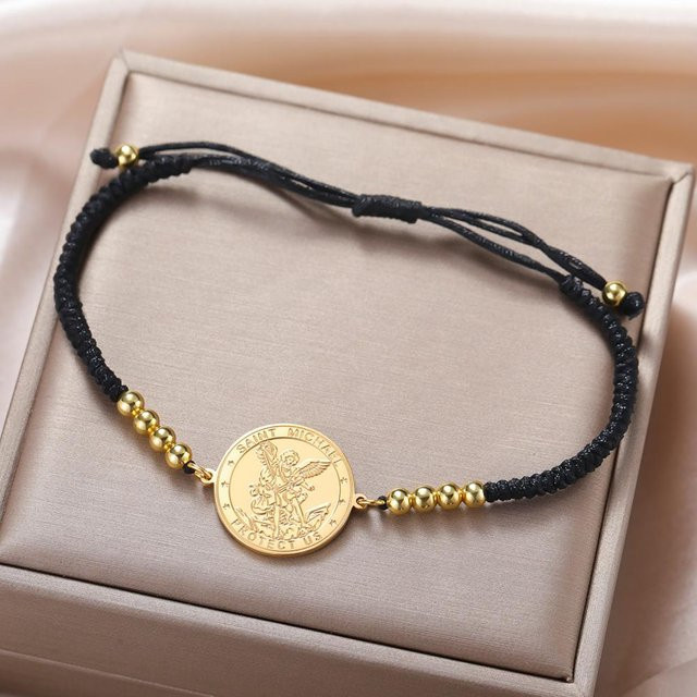 Dawapara Armband, Edelstahl, Gold, Unisex - Bild 1