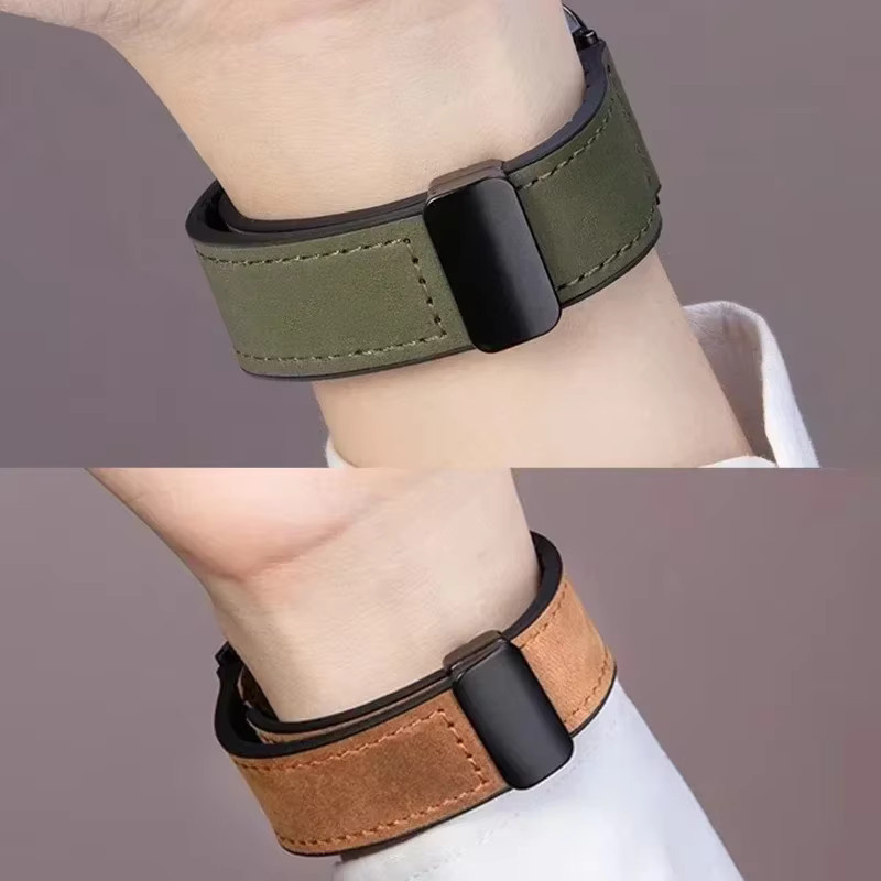 Haylou Uhrenarmband Leder, Silikon, Unisex - Bild 3