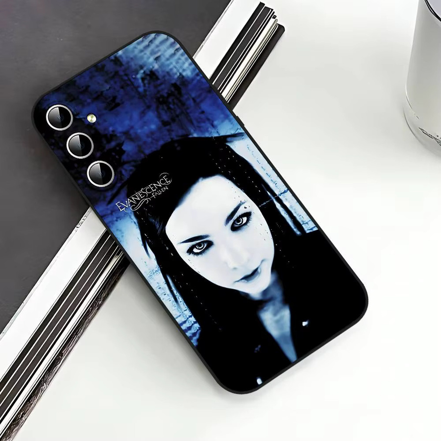Handyhülle E-Evanescence Fallen A-Amy Lee Soft Cover für Samsung Galaxy S21 S22 S23 S24 S25 S26 Ultra FE Plus 5G A52S - Bild 3