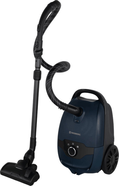Wisberg B7000 Animal Pro Beutelsauger in Blau mit HEPA H13 Filter und Turbo-Bürste für Tierhaare und Parkett - Bild 1