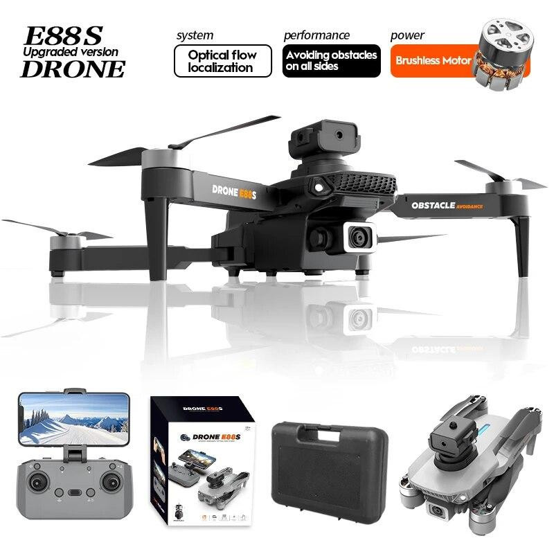 LYZRC E88s Drohne 8K Dual Kamera WIFI mit Hindernisvermeidung schwarz - Bild 5