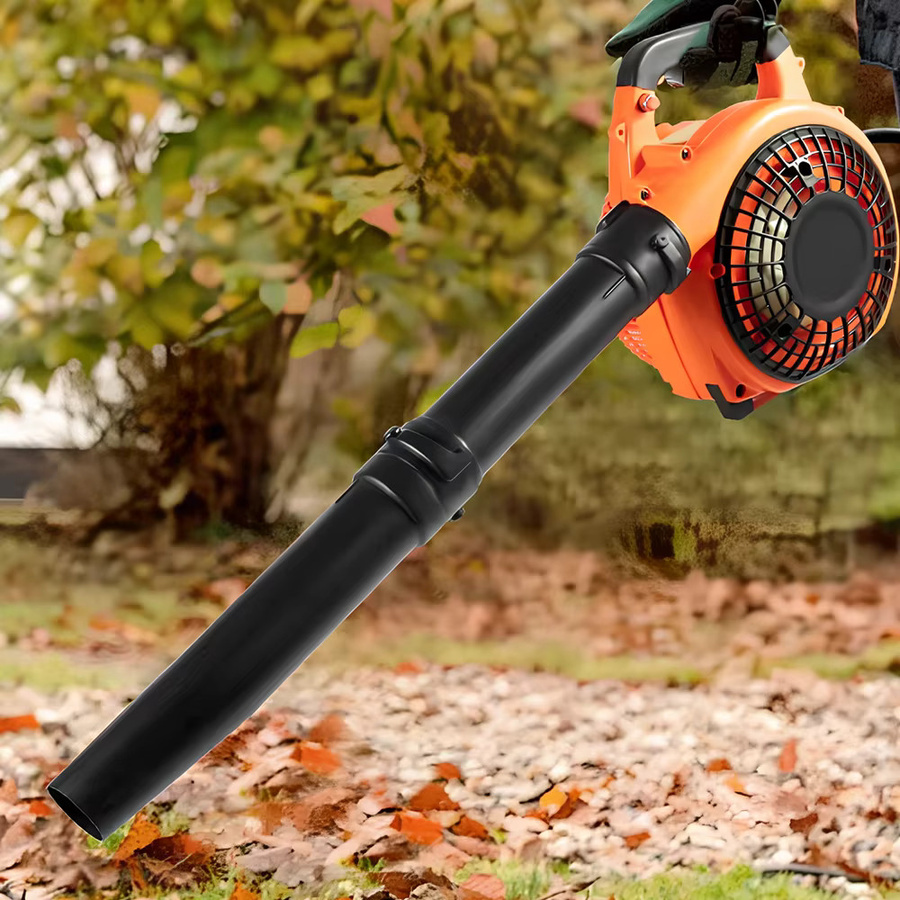 LONENESSL 2-Takt-Benzin-Laubbläser in Orange mit 25,4 ccm Hubraum und 0,9 l Öltank für Garten und Rasen - Bild 3