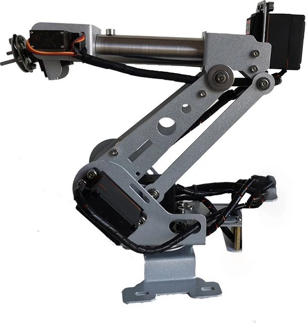 YoufangSmart 6-DOF Roboterarm aus Edelstahl, Metall, DIY-Kit - Bild 1
