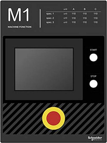 Schneider Electric ZBYLEG304001 Einlegeschild Schwarz B/H/T: 40 x 30 x 40 cm - Bild 1