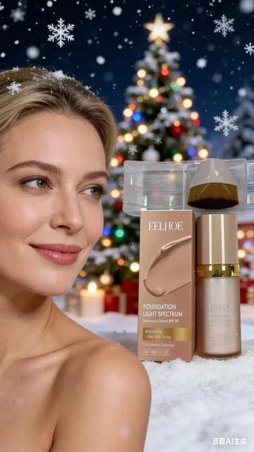 EELHOE Foundation & Concealer, Feuchtigkeitsspendend, Natürlicher Glow - Bild 1