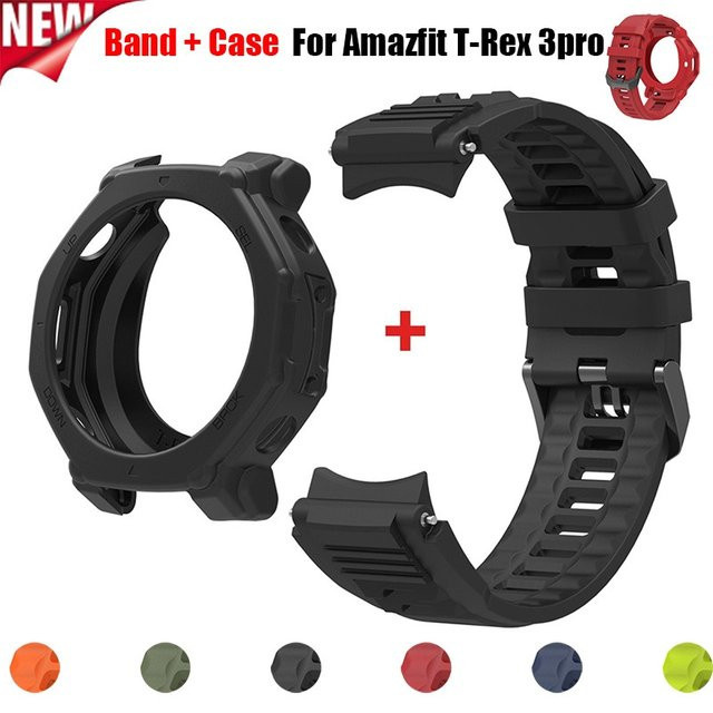 Huami Uhrenarmband Silikon, Amazfit T-REX 3 Pro, Orange - Bild 1