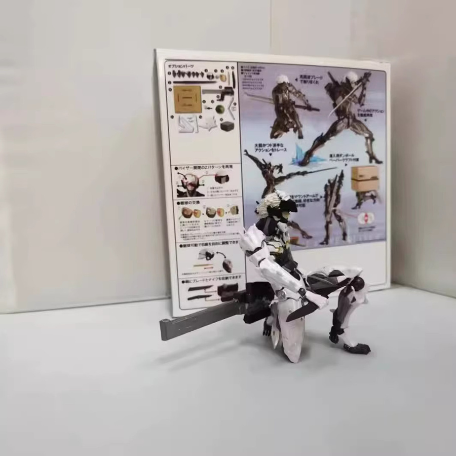 Bandai Metal Gear Raiden, Actionfigur, Metall, 14cm - Bild 2