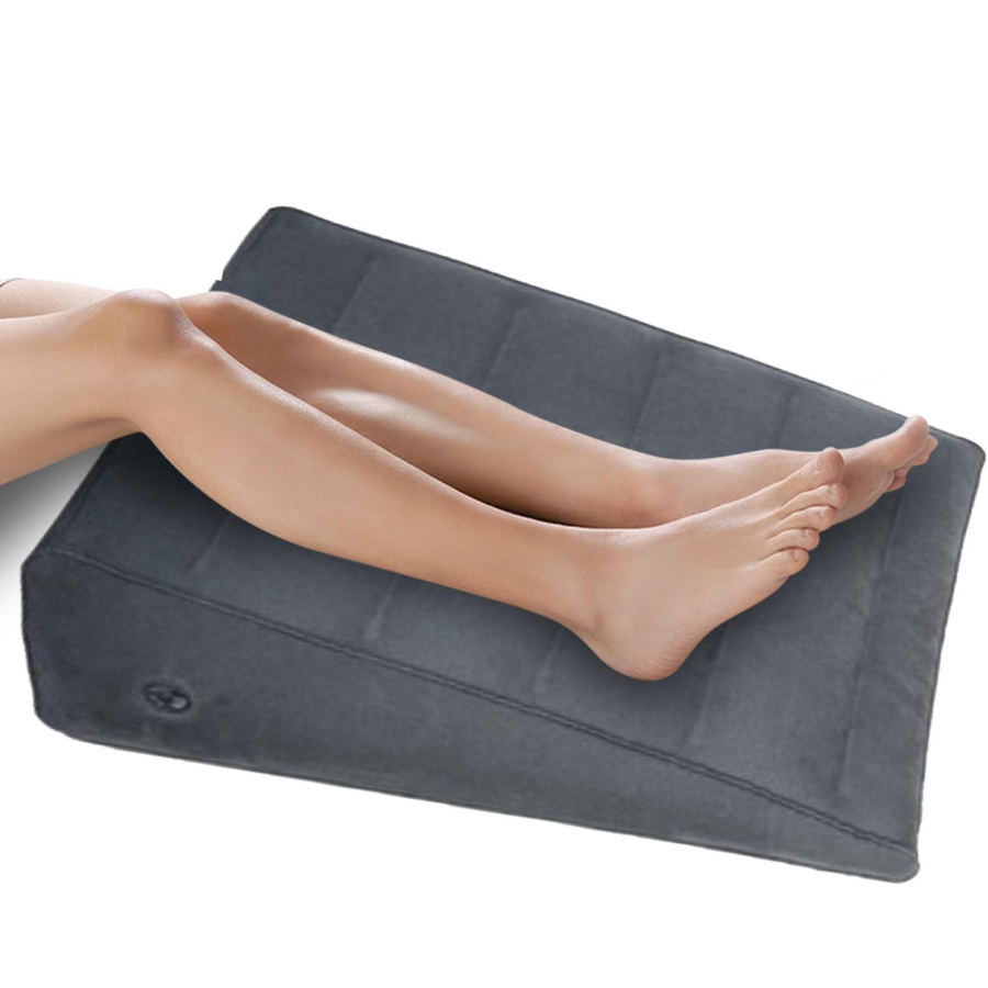 Fityle Aufblasbares Keilkissen als verstellbare Stütze für Kopf, Schulter, Rücken und Beine aus Polyester und Baumwolle - Bild 4