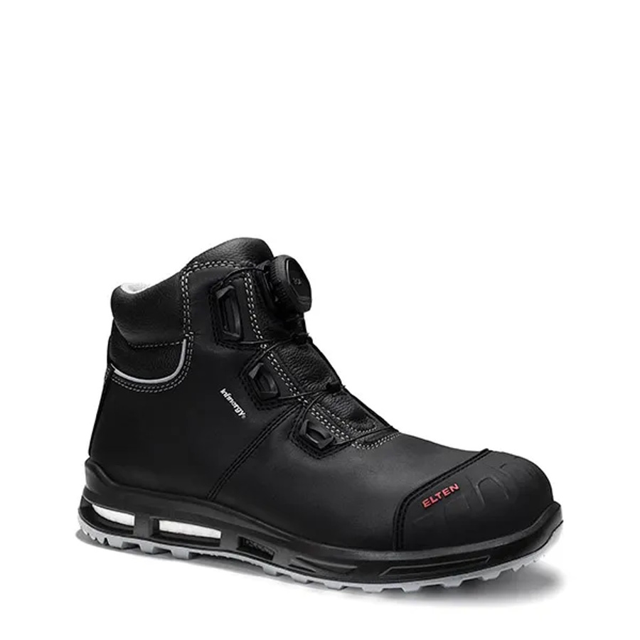 Elten Sicherheitsstiefel Reaction Xxt Pro Boa Mid ESD S3 aus Rindleder in Schwarz Gr. 40 - Bild 2