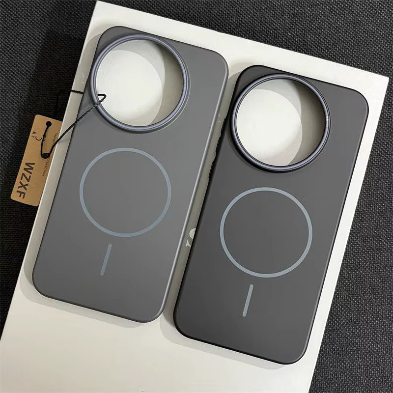 Stoßfeste Magnet-Schutzhülle für Realme GT8 GT7 Pro GT 7T 8 Pro in matter Ausführung mit Anti-Fingerabdruck-Funktion - Bild 1