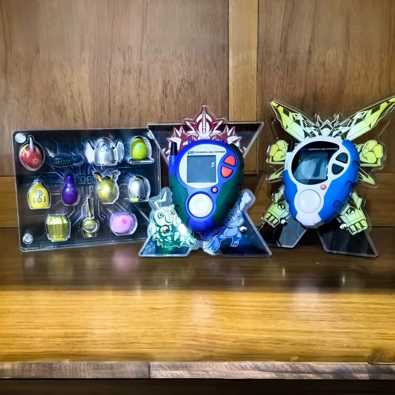 Bandai Digimon 25th Anniversary D-3 Digivice, Modell Spielzeug, mit Acryl-Displayständer - Bild 2