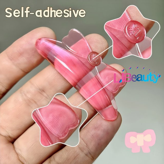 Libeauty Wimperndauerwellen-Pads, 5 Paar, C-Locken, klebrig - Bild 1