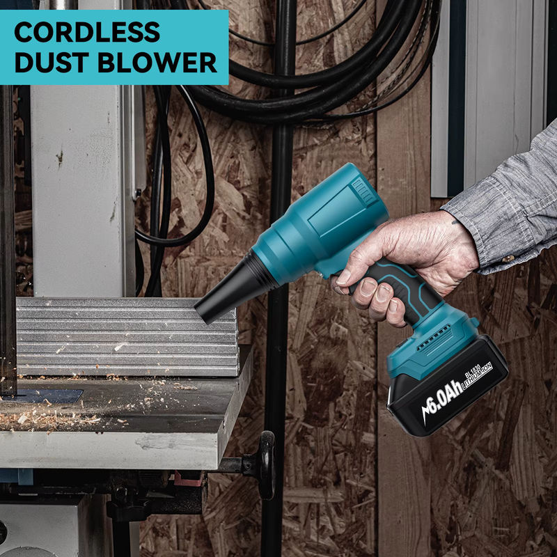 Makita Akku-Staubgebläse in Schwarz für 18V Akkus wie BL1830 BL1840 BL1850 BL1860 - Bild 6