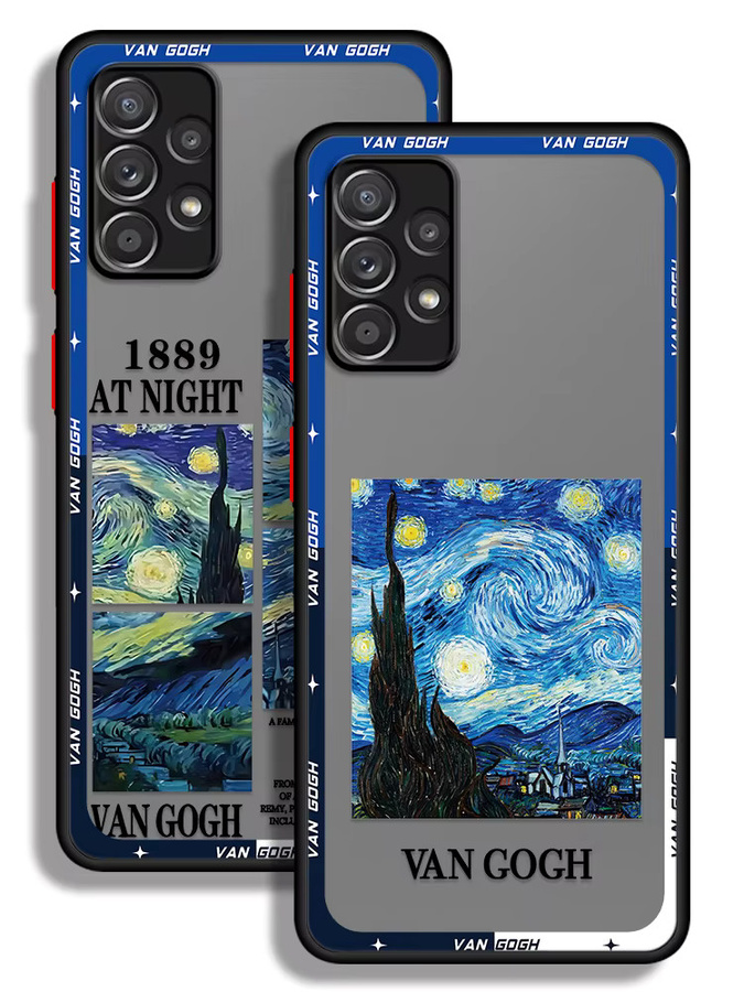 Van Gogh Ölgemälde Handyhülle für Samsung Galaxy A-Serie in Multicolour - Bild 5