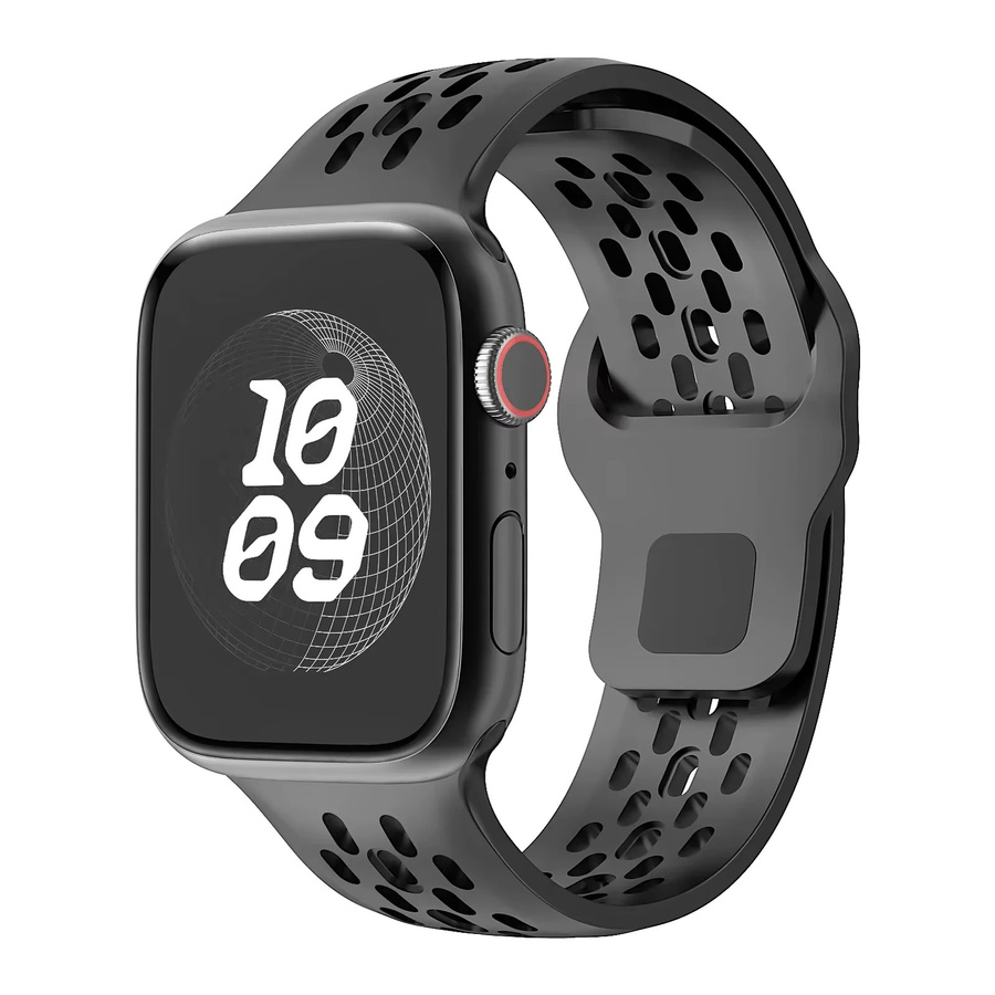 RWBANDS Uhrenarmband Silikon, Schwarz, Unisex - Bild 7