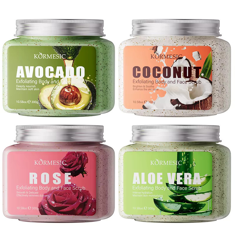 KORMESIC Avocado Gesichtspeeling und Körpercreme, Unisex - Bild 4