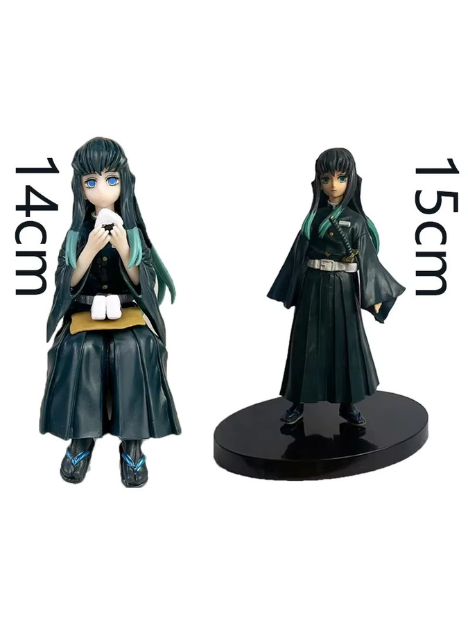 Bandai Demon Slayer Actionfiguren-Set, 2-teiliges Set, PVC Krieger-Modellfiguren - Bild 3