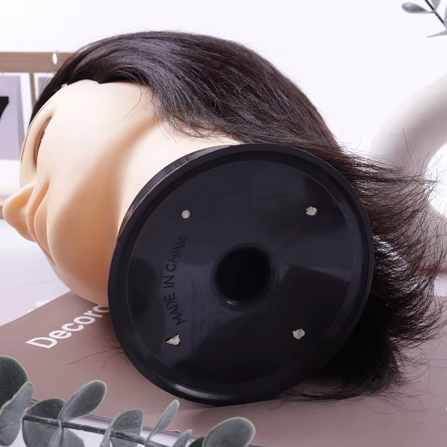 Betella Mannequin Kopf Perückenständer mit Stativ, Herren, 100% menschliches Haar - Bild 4