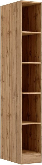 Offenes Küchenregal Held Kempten in Graphit mit Landhaus Optik, Breite: 30 cm - Bild 1