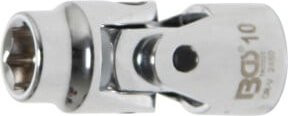 BGS Kardangelenk-Einsatz Sechskant 2450 in Silber, Antrieb Innenvierkant 10 mm (3/8 Zoll), Schlüsselweite 10 mm - Bild 1