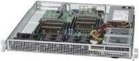 Supermicro SC514-505 Rack-Gehäuse 1U in Silber mit SATA/SAS-Unterstützung und 500 Watt Netzteil (CSE-514-505) - Bild 1